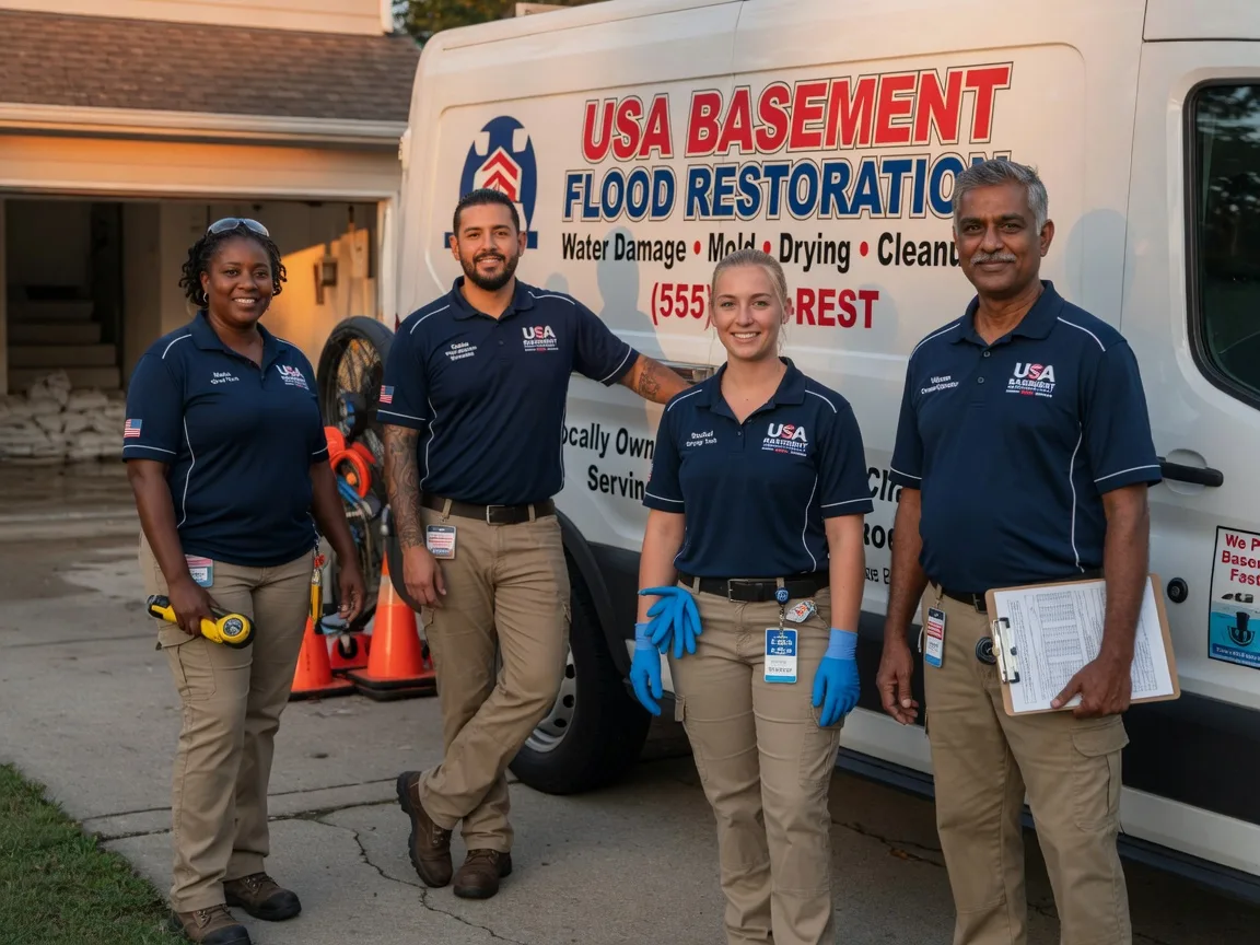 Basement Flood Cleanup company in Piney Woods, MS